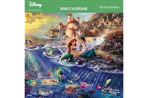 ANDREWS MCMEEL PUBLISHING Disney Dreams Collection by Thomas Kinkade Studios: 2025 Mini Wall Calendar