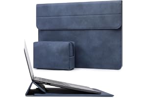 HYZUO 15-16 Tum Laptopväska Fodral med Stativfunktion, Marinen