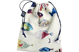 Vagabond Bags Ltd Fancy Fish Drawstring Bag