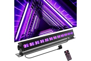 FODEXAZY LED RGBW UV Light Bar 60W LED Wallwasher DMX Light Effects Disco Lights Extremely Bright for Christmas Halloween DJ Disco Weddings Garden Stage Lights
