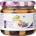 Sundrop Peanut Butter with Jelly Jar, Grape, 340g