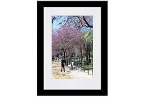 RAHMENGALERIE24 Cadre photo à accrocher - En MDF - 40 x 60 cm - Noir - 40 tailles différentes - Sélectionnables - Sans passe-partout - Aliyah