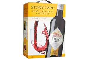 UIUWOO Stony Cape Ruby Cabernet-Cinsault Südafrika trocken Bag-in-Box (1 x 3 l)