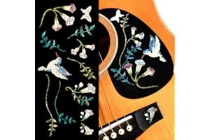 Inlaystickers Stickers pour Guitares & Basses - Assorted Hummingbird - Bleu Ormeau B-150AH-BL