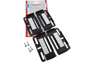 UNBEKANNT 2 x Simple Fix Nummernschildhalter Kennzeichen Halter Träger KFZ Auto PKW LKW