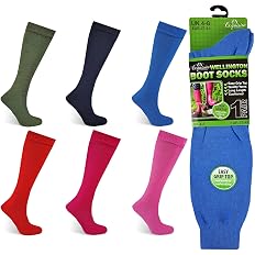Ladies Wellington Boot Socks Women 