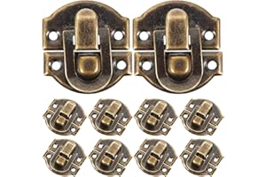 SUPVOX 10pcs boucle de boîte vintage boîte à bijoux antique verrouille cadenas vintage cadenas fermoir loquet pour tiroir valises