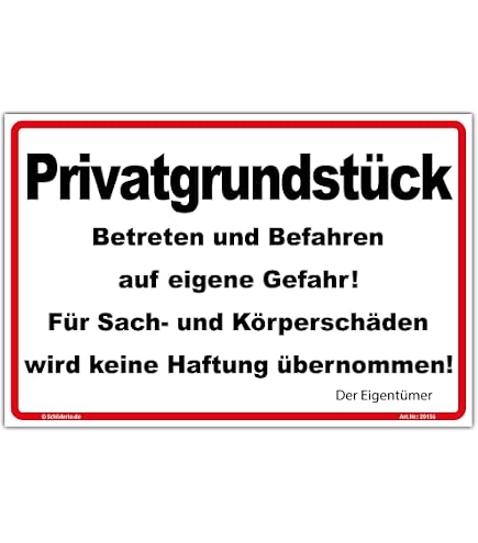 Melis-Folienwerkstatt Schild - Stop - Halt - Kein Zutritt – 30x20cm mit Bohrlöchern | stabile 3mm Starke Aluminiumverbundplatte – S00357-002-B +++ in 20 Varianten erhältlich