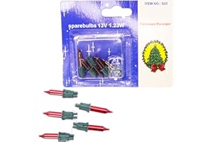 FDL 5 Push in Spare Bulbs 13V 1.23W 0.095A Light RED (S23)