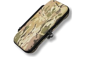 SAVAGE RAVEN by Skull & Co. Every Day Slim Carrying Case for Nintendo Switch 2: Portable Hard Shell Protective Travel Case, Gaming Case, Console Protection Case, Accessories, Storage, Multi-camo