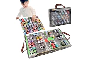 POVANJER Voitures Miniatures en Métal Moulé sous Pression Alliage Pull Back Jouets Voitures Jouets Moulés en Alliage 36 Voitures À Tirer Cadeaux Portable Stuffers Jeu Éducatif Anniversaire