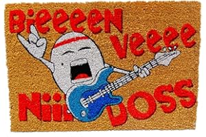 KOOK TIME Koko DOORMATS Felpudo Entrada casa Originales - Fibra de Coco y PVC, Felpudo Exterior Bienvenidos, 40x60x1.5 cm - Alfombras Puerta Entrada casa Exterior - Felpudos Originales y Divertidos