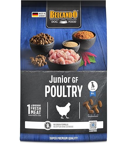BELCANDO Puppy GF Poultry [4 kg] getreidefreies Welpenfutter