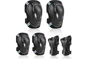 GIEMIT Knieschoner Kinder Ellenbogenschützer Protektoren Knieschutz Sport Schoner Inliner