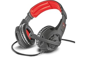 Trust Gaming Headset GXT 310 Radius with Microphone, Adjustable Mic and Headband, Wired, 1 m Cable, for Xbox One, Xbox Series X, PS4, PS5, Nintendo Switch - Black