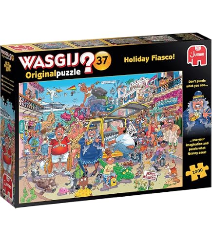 JUMBO WASGIJ? NO 17 DESTINY PUZZLE 1000 PEZZI PAGANDO IL PREZZO