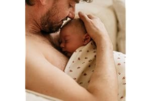 Bandeau peau-à-peau Easy Lover Studio Romeo design, confortable et léger, idéal nourrisson et prématurés, de la naissance jusqu'à 3 mois (motif floral Lili)