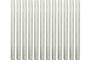 SERAPHIC Stoppini di ricambio da tavolo in vetro per lampade con bruciatore a olio, set da 12