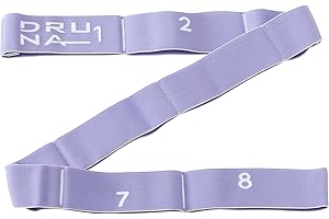 DRUNA Banda Elástica Cinta Cerrada 8 Asas, Estiramiento, Fitness, Gimnasia Rítmica, Yoga, Pilates, Baile