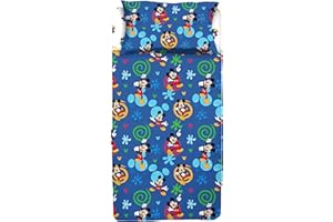 hermet Mickey Mouse | Single Bed Sheet Set | 100% Cotton | Disney | Official Product