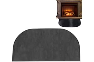 Abonda Tappetino per camino, ignifugo, protegge ponti e terrazze, tappetino ignifugo per bracieri/griglia, protegge i pavimenti da scintille braci