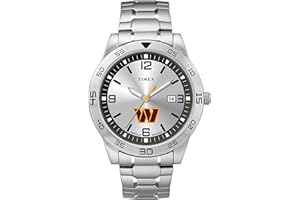 Timex Tribute Men's NFL Citation 42mm Watch – Washington Commanders with Stainless Steel Expansion Band