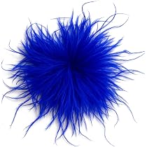 Feder Brosche Fluffy Straußenfeder Anstecker Vinta Produktbild-Vorschau 7