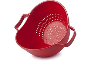 Zeal Passoire en Plastique Rouge 27 x 23 x 20 cm