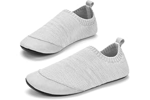 KOWAYI Chaussons Homme Femme Chaussures fermées Maison Pantoufles pour Intérieur Semelle Antidérapante Slippers Unisex