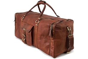Berliner Bags Vintage Weekender New York skórzana torba podróżna dla kobiet i mężczyzn - brązowa, Brązowy XL, XL, vintage