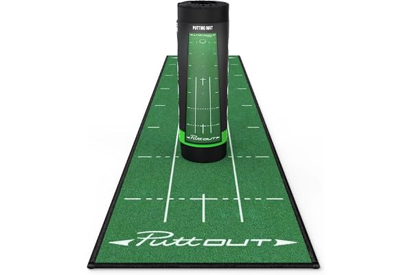 Puttout Pro Golf Tapis de putting