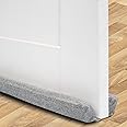 Tanness Door Draft Excluder - Double-Sided Draught Excluder for Doors - Door Draft Stopper - Draught Excluder Cushion