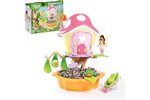 My Fairy Garden Hedgehog Haven Playset | Grow & Accessorize Your Magical Fairy Garden | Comes With 30 Pieces Including Red Cabbage Seeds & A Fairy Field Guide | For Ages 4+