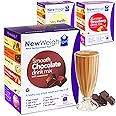 Meal Replacement Weight Loss Shake - Delicious Smooth Chocolate High Protein Diet Shake Powder, High in Fibre and Low Fat. Healthy Shakes for Women, Men 7 x 60g Sachets