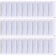30 Pcs Covered Drapery Weights, Square Vinyl Curtain Weights, for Home, Office, Hotel, Tablecloth Accessories (20G)