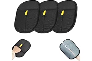 ShopEase Pet Hair Removal Glove Pack of 3 – Dog and Cat Hair Remover Tool for Carpet, Sofa, Clothes and Furniture – Reusable Pet Hair Remover Mitts for Grooming