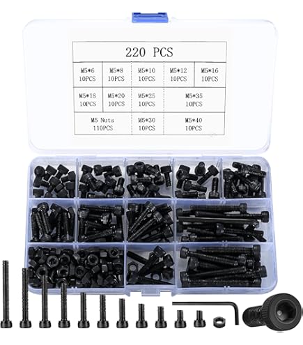 Kit Viti Fz6 M3 M4 M5 Ve A Testa Svasata Con Esagono Incassato In Acciaio 706784 - Foto 8