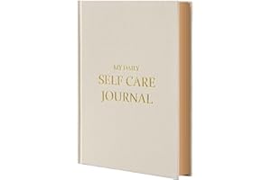 MGGAO Self-Care Journal Book, Dankbarkeits-Tagebuch, Glück A5 Notizbuch Stoff Buch Planer, Ein Tägliches Tagebuch für Frauen mit geführten Selbstreflektion Prompts