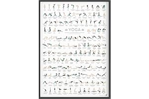 Follygraph Yoga Póster, Cartel, Art, gráfico, Print - DIN A2