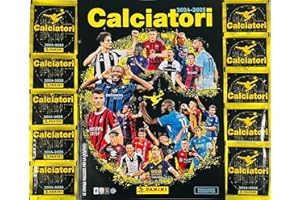 ABJ ALBUM + 10 BUSTINE DI FIGURINE CALCIATORI 2024 2025 PANINI
