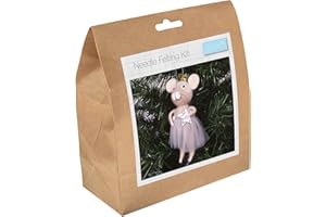 Trimits Nadelfilz Bastelset Weihnachten Nordic Mouse