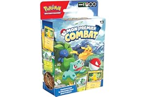 Pokémon: Mon Premier Combat – Pikachu et Bulbizarre du JCC Pokémon (kit de Lancement Contenant 2 Mini-Decks prêts à l’Emploi et des Accessoires)