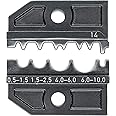 Knipex 97 49 14 Dies for Non-Insulated Crimp Terminals, Black