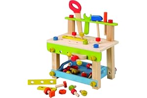 EverEarth- Banco DE Trabajo con Herramientas Y Piezas, Multicolor (EE32688) , color/modelo surtido