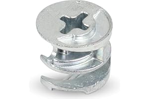 Spare Hardware Parts Nakrętka krzywkowa 18 mm | zamiennik do części IKEA # 113434 | opakowanie 10 sztuk