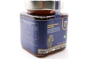 ZAYTI Miel de Nigelle d’Égypte 300g Produit Brut, 100% Naturel – « Habba Sawda » Miel Monofloral – Renforce & Booste les Défenses Naturelles