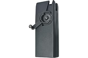 ARSUK Chargeur Rapide Airsoft 6 mm avec Adaptateur – 1600 Billes – Noir – Speedloader pour Billes BB – Outil de Rechargement Ultra-Rapide pour Accessoires, Chargeurs, Pistolets & Fusils Airsoft