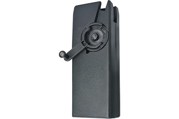 ARSUK Chargeur Rapide Airsoft 6 mm avec Adaptateur – 1600 Billes – Noir – Speedloader pour Billes BB – Outil de Rechargement Ultra-Rapide pour Accessoires, Chargeurs, Pistolets & Fusils Airsoft