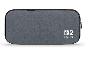 PowerA Slim Protection case for NSW2- Dark Heather Grey