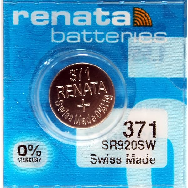 Pila A Bottone Renata 341 SR714SW 1,55V - Batteria Per Orologio 15 MAh